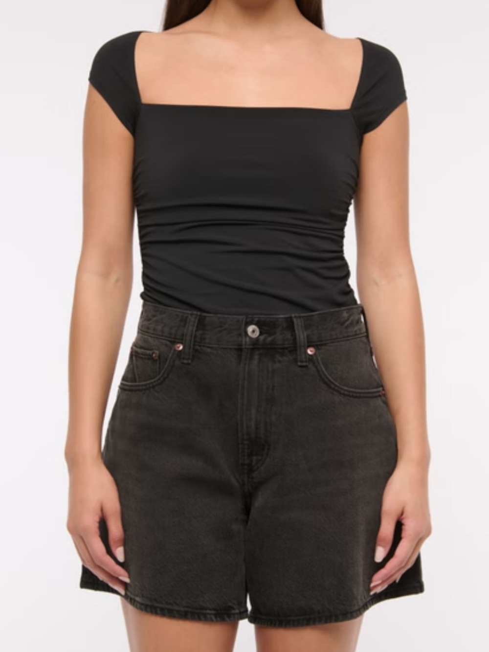 Abercrombie & Fitch High Rise Loose Short